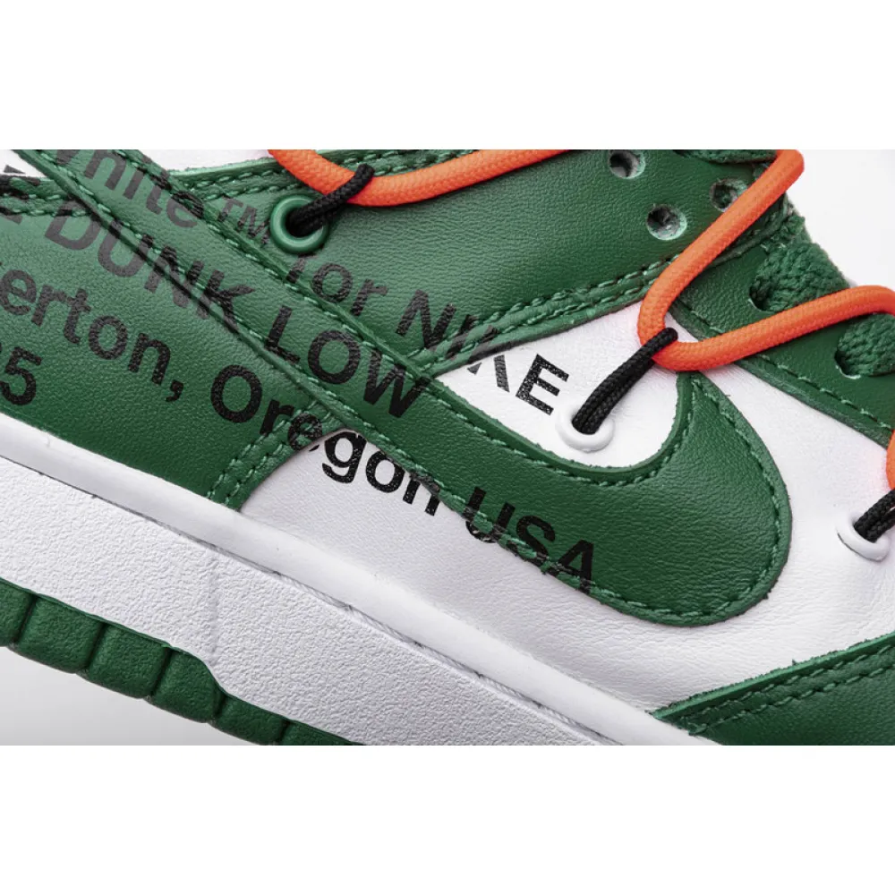 H12 Nike Dunk Low Off-White Pine Green CT0856-100
