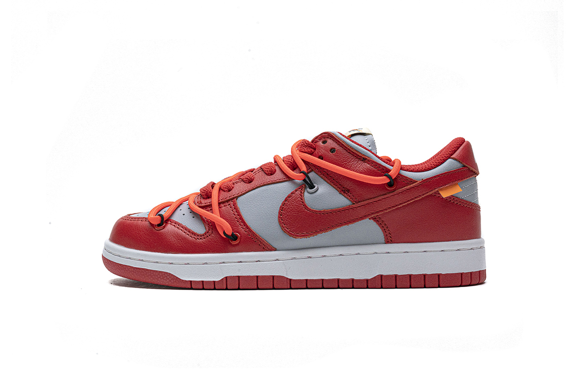 H12 Nike Dunk Low Off-White University Red CT0856-600