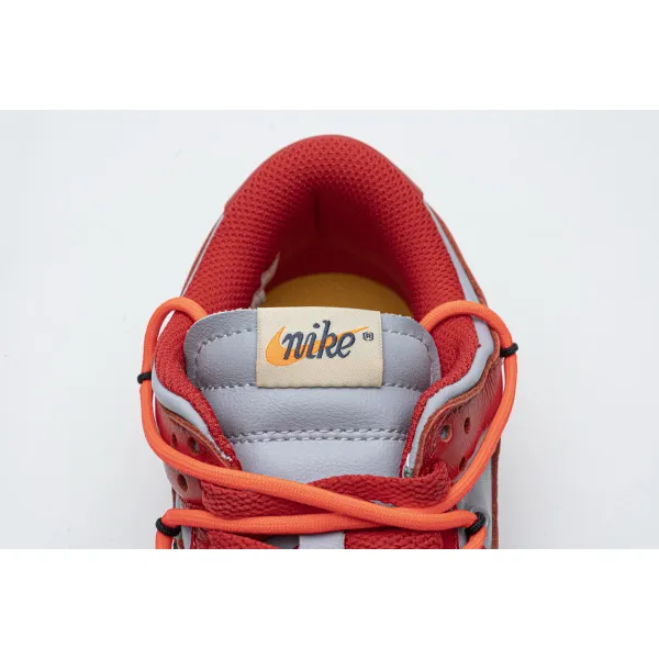 H12 Nike Dunk Low Off-White University Red CT0856-600