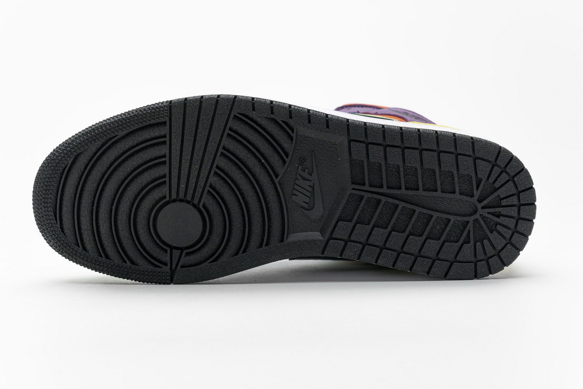 Get Air Jordan 1 Mid SE Multi-Color (W) CW1140-100