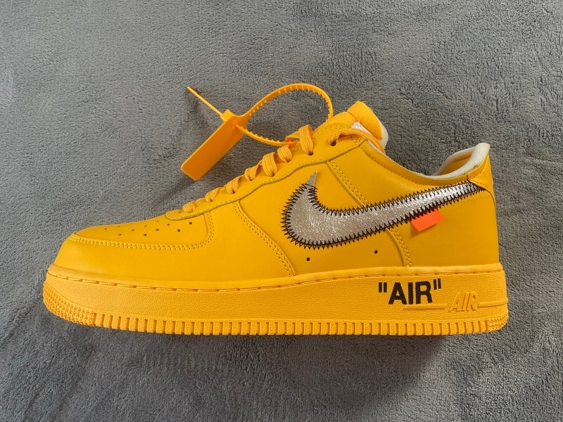 Off-White x Off White Nike Air Force 1 Low University Gold DD1876-700