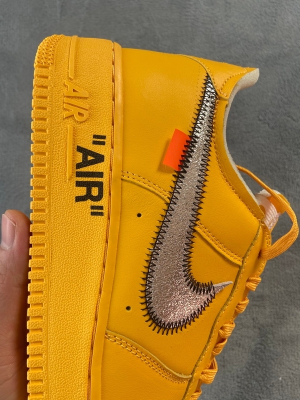 Off-White x Off White Nike Air Force 1 Low University Gold DD1876-700