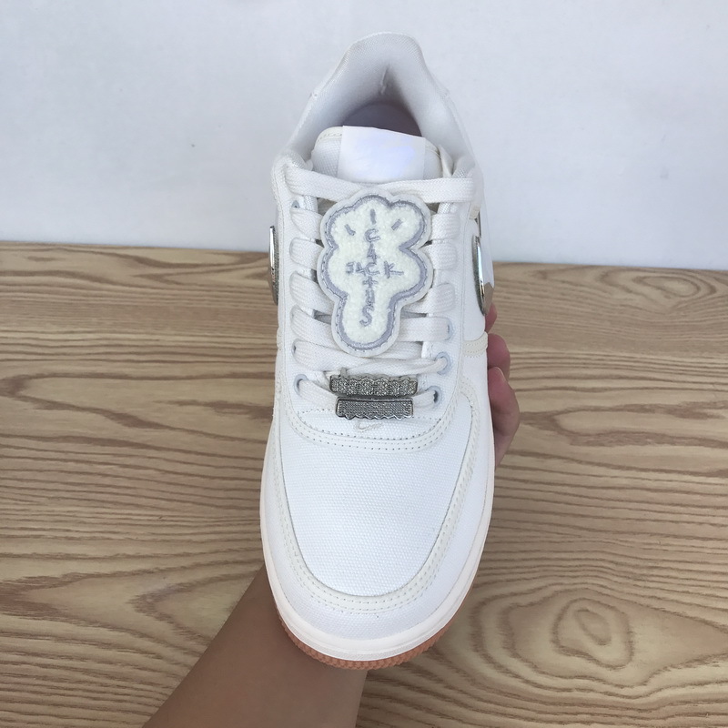 Off White Nike Air Force 1 Low Travis Scott Sail AQ4211-101