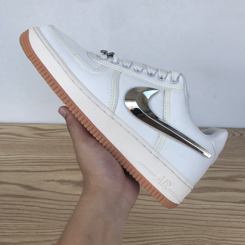Off White Nike Air Force 1 Low Travis Scott Sail AQ4211-101