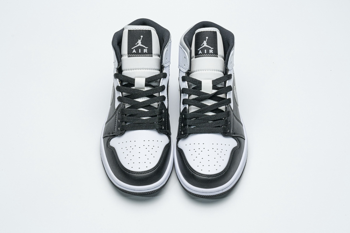 Get Air Jordan 1 Mid White Shadow 554724-073