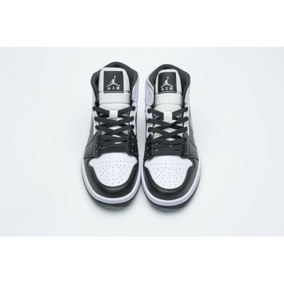 Get Air Jordan 1 Mid White Shadow 554724-073 02