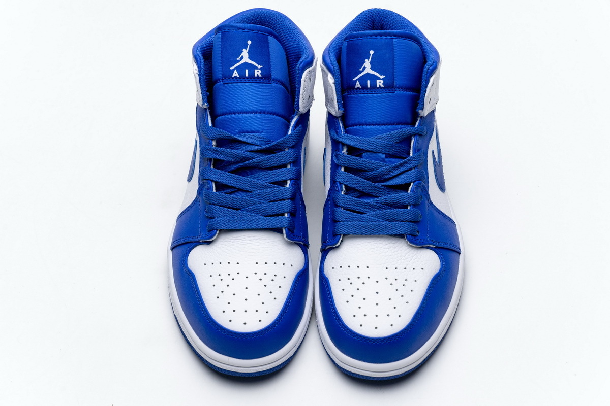 Get Air Jordan 1 Mid Hyper Royal 554724-114