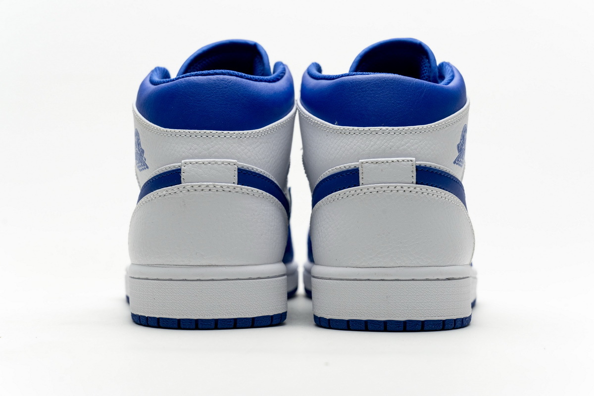 Get Air Jordan 1 Mid Hyper Royal 554724-114