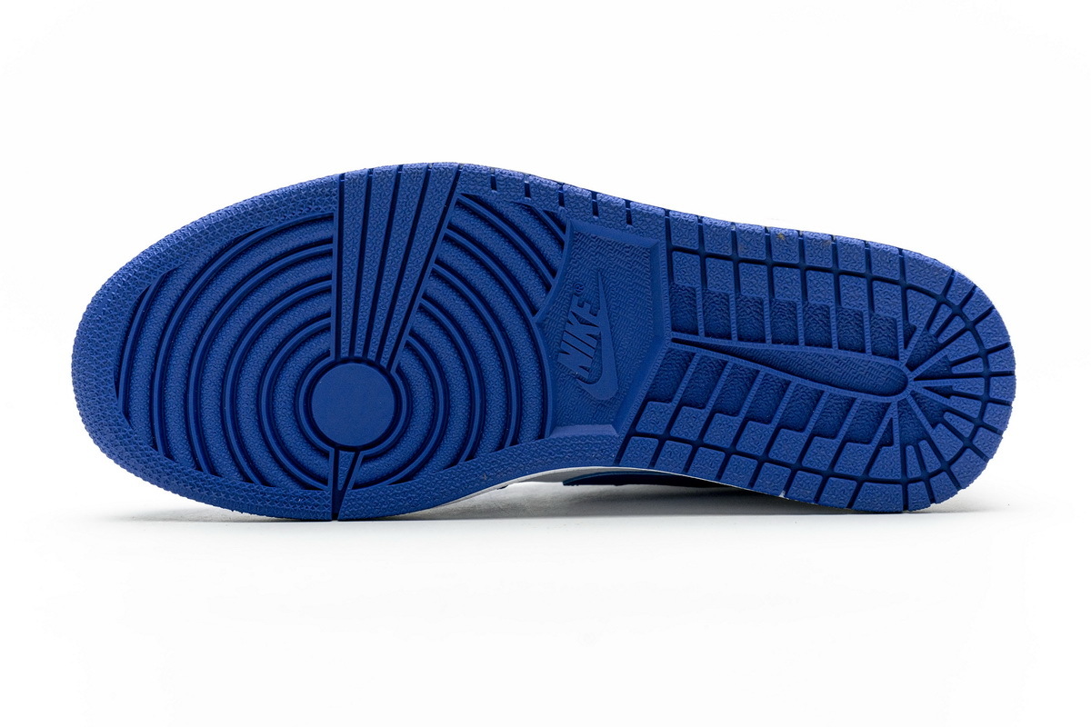 Get Air Jordan 1 Mid Hyper Royal 554724-114