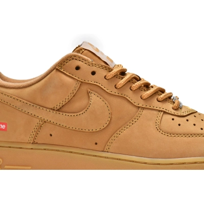 Supreme x Off White Nike Air Force 1 Low Flax DN1555-200 02