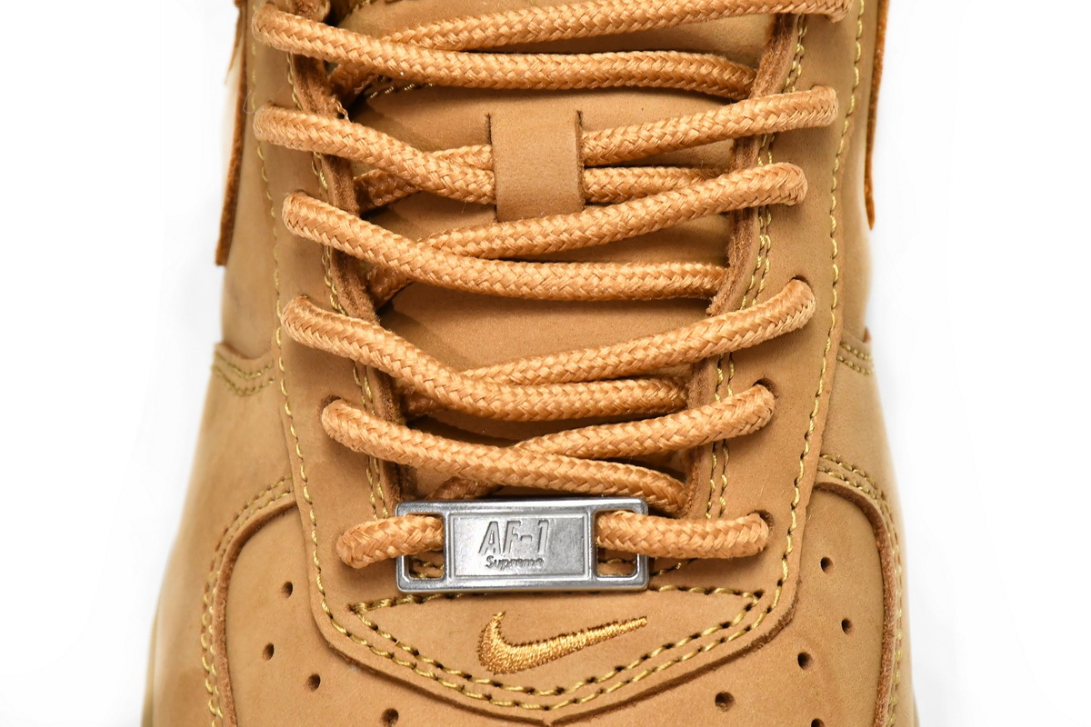 Supreme x Off White Nike Air Force 1 Low Flax DN1555-200