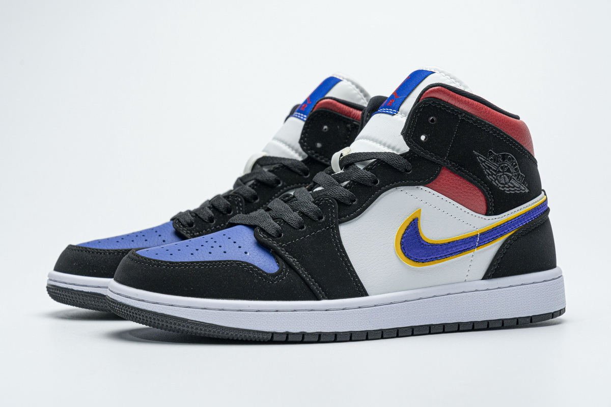 Get Air Jordan 1 Mid Lakers Top 3 852542-005