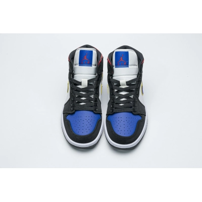 Get Air Jordan 1 Mid Lakers Top 3 852542-005 02