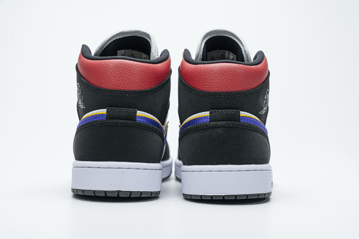 Get Air Jordan 1 Mid Lakers Top 3 852542-005