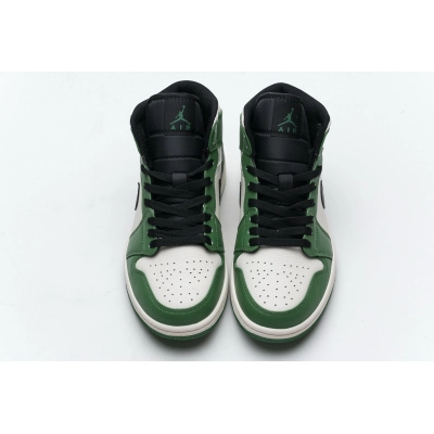  Get Air Jordan 1 Mid Pine Green 852542-301 02