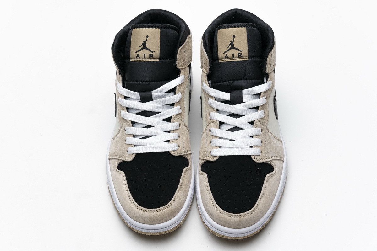 Get Air Jordan 1 Mid Barely Orange (W) BQ6472-800