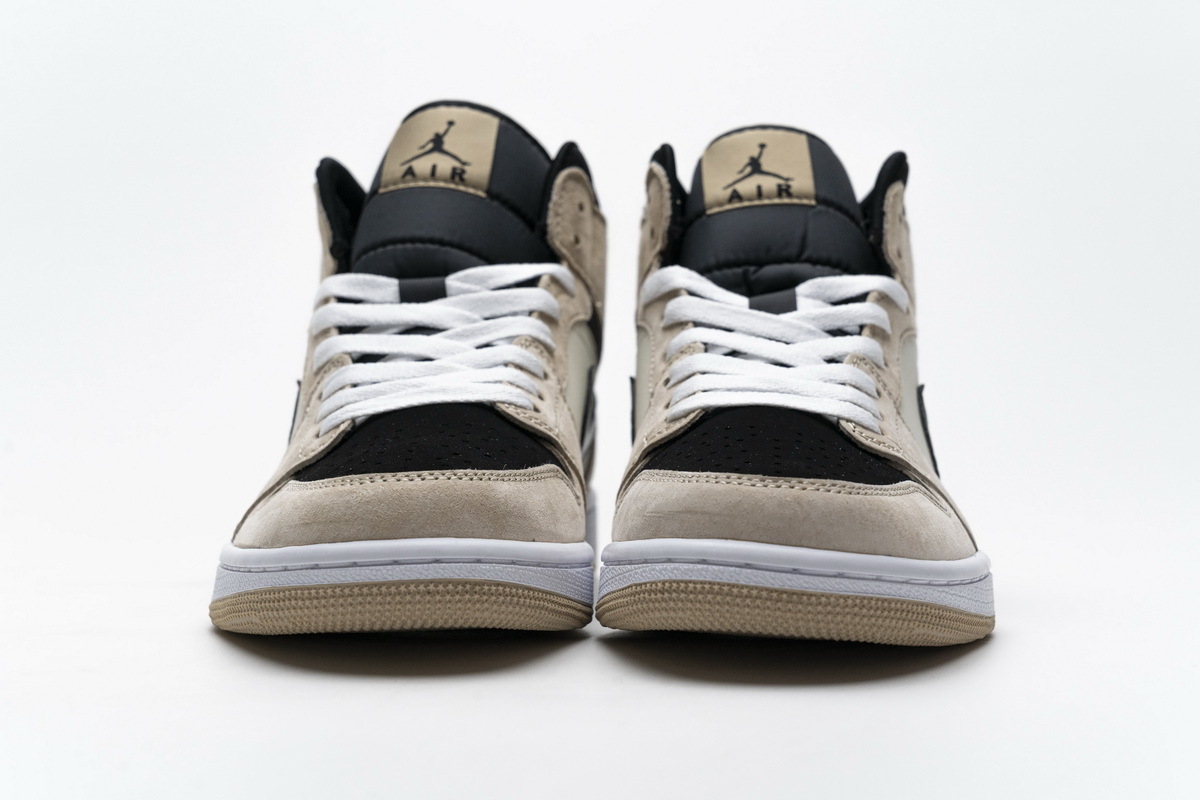 Get Air Jordan 1 Mid Barely Orange (W) BQ6472-800