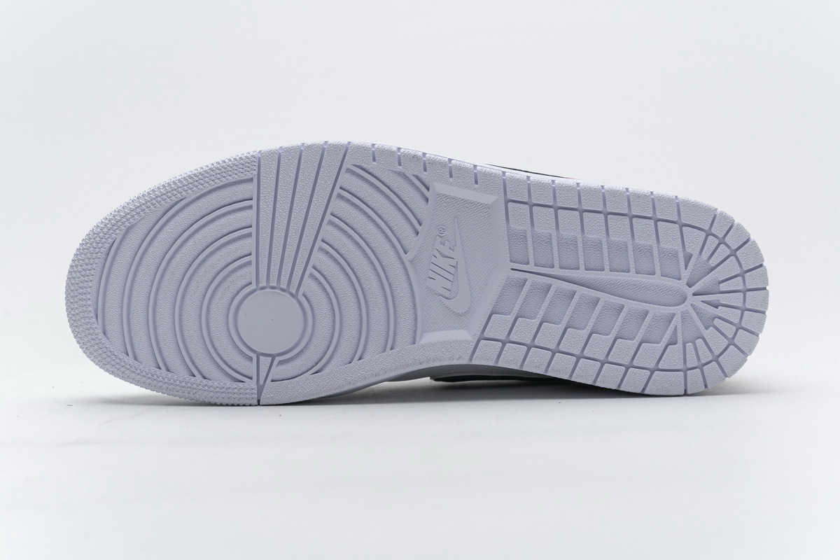 Get Air Jordan 1 Mid White Black Gym Red 554724-116