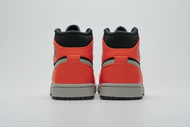 Get Air Jordan 1 Mid Black Cone 554724-062