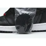 Get Air Jordan 1 Retro High Black Satin Gym Red 555088-060