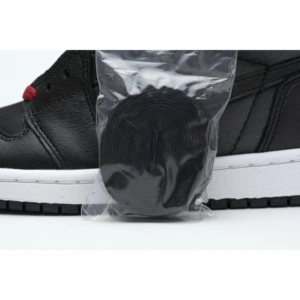 Get Air Jordan 1 Retro High Black Satin Gym Red 555088-060