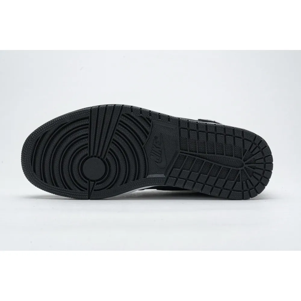 Get Air Jordan 1 Retro High Black Satin Gym Red 555088-060