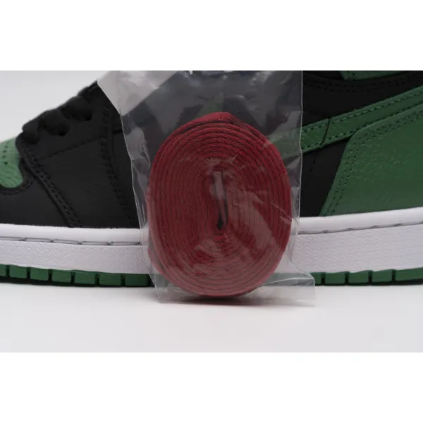 Get Air Jordan 1 Retro High Pine Green Black 555088-030