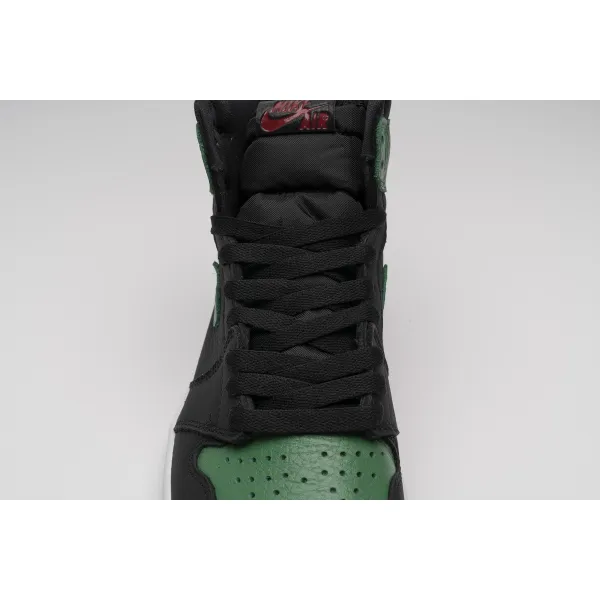 Get Air Jordan 1 Retro High Pine Green Black 555088-030