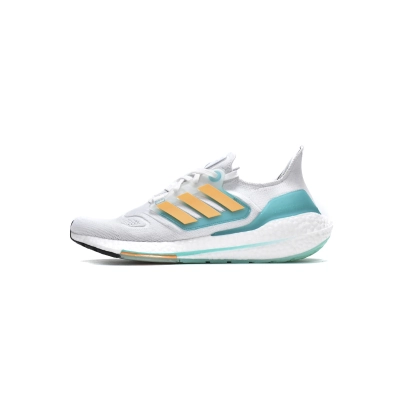 Get adidas Ultra Boost 2022 White Blue GX5463 01