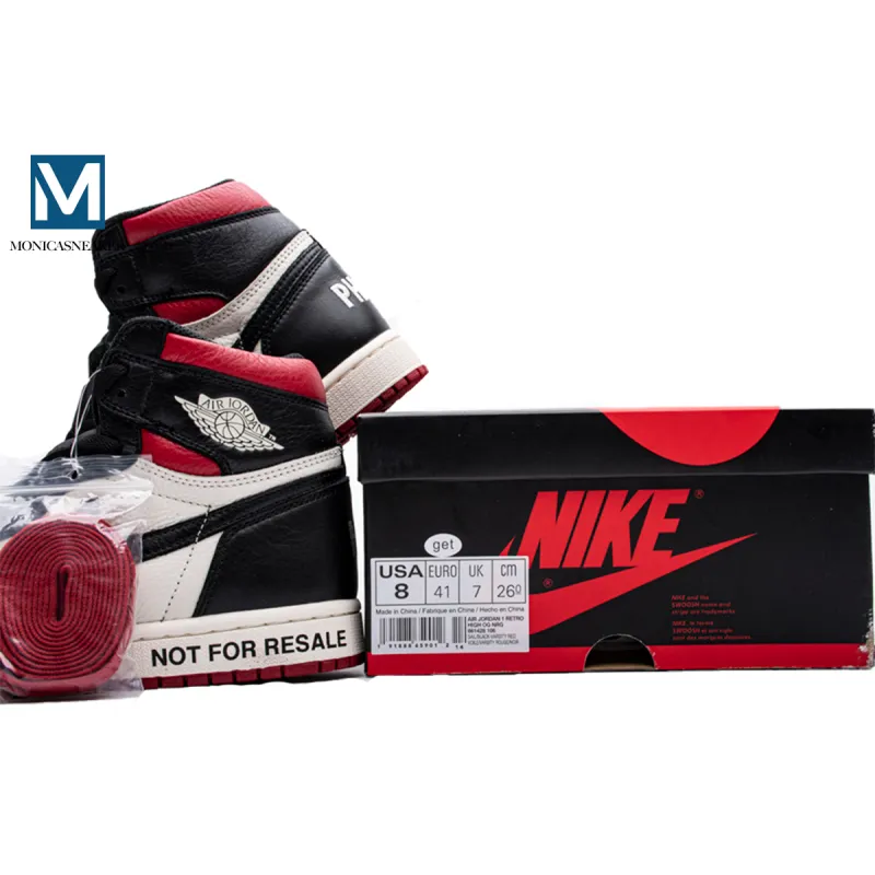 Get Shoes Air Jordan 1 Retro High Not for Resale Varsity Red 861428-106