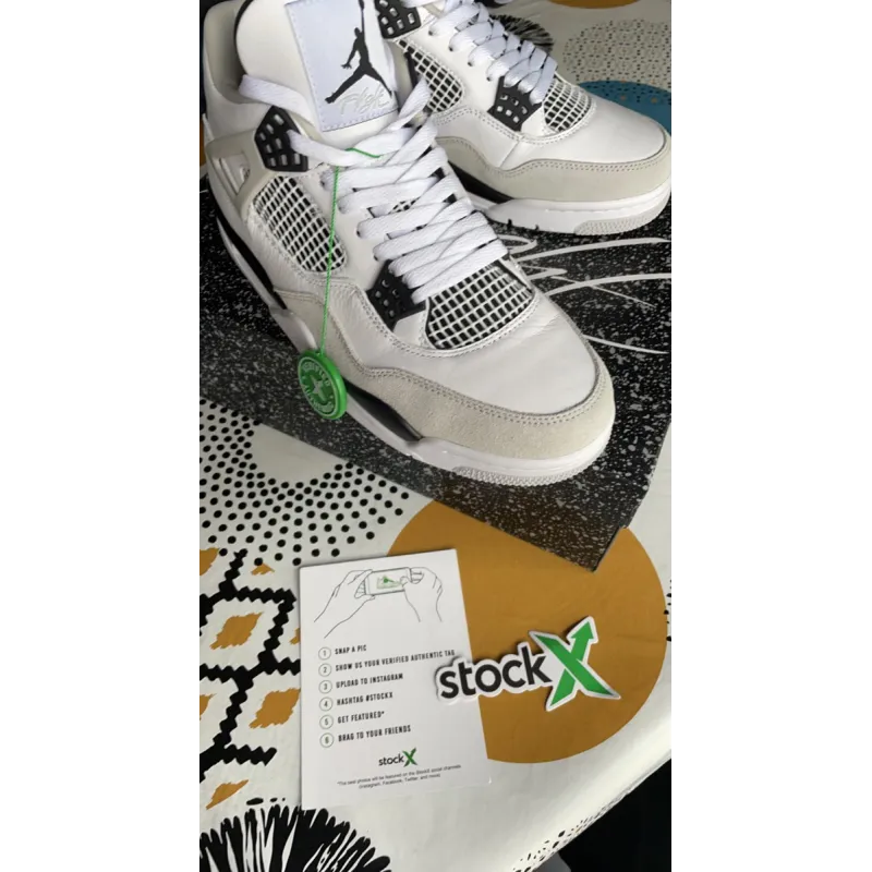 Get Replica Jordan 4 Retro Military Black DH6927-111