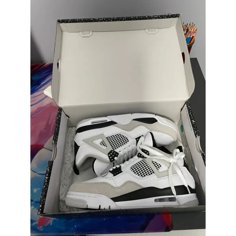Get Replica Jordan 4 Retro Military Black DH6927-111