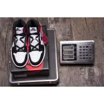 Get Air Jordan 1 Retro Black Toe (2016) 555088-125