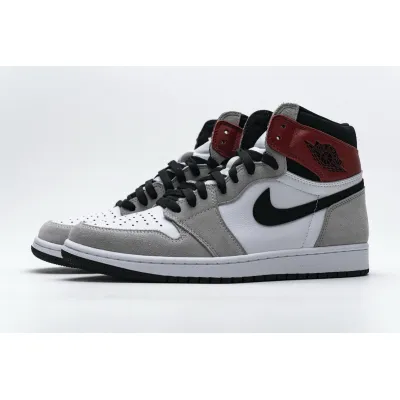Get Air Jordan 1 Retro High Light Smoke Grey 555088-126 01