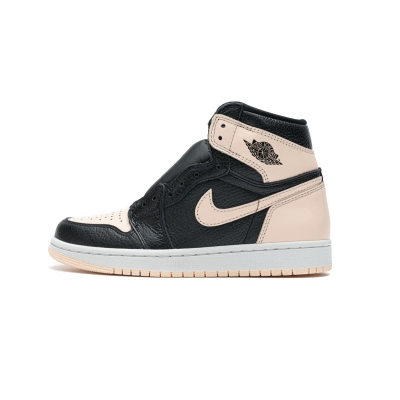 Get Air Jordan 1 Retro High Black Crimson Tint 555088-081 01