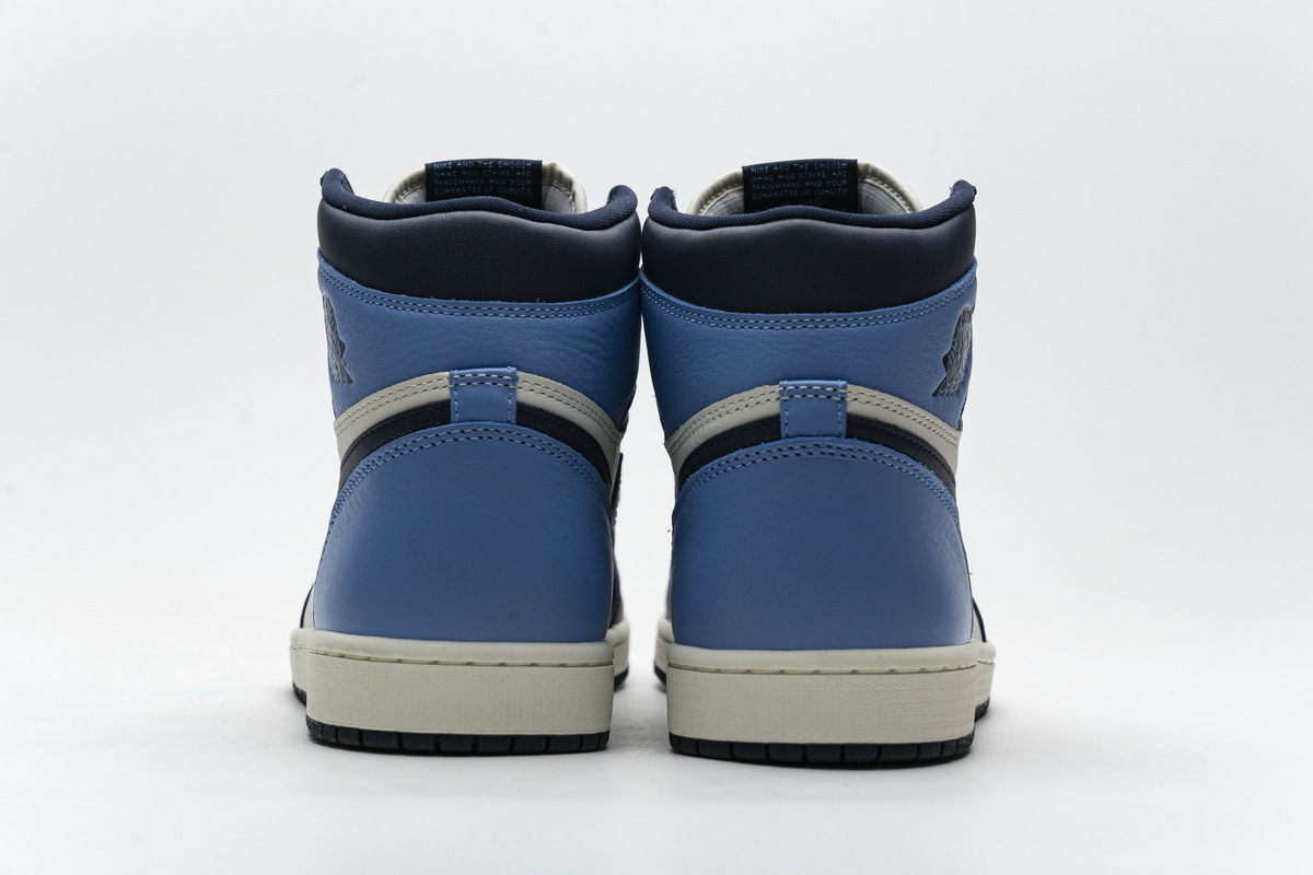 Get Air Jordan 1 Retro High Obsidian UNC 555088-140