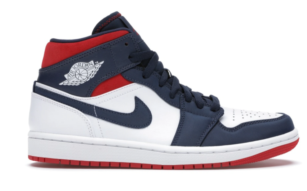 Get Jordan 1 Mid SE USA 852542-104