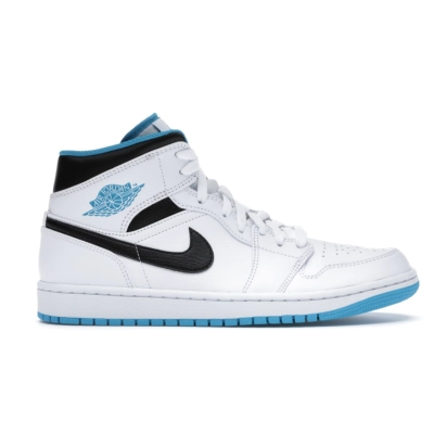 Get Jordan 1 Mid Laser Blue 554724-141 01