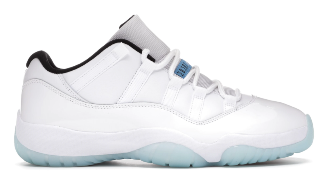 Get Jordan 11 Retro Low Legend Blue AV2187-117