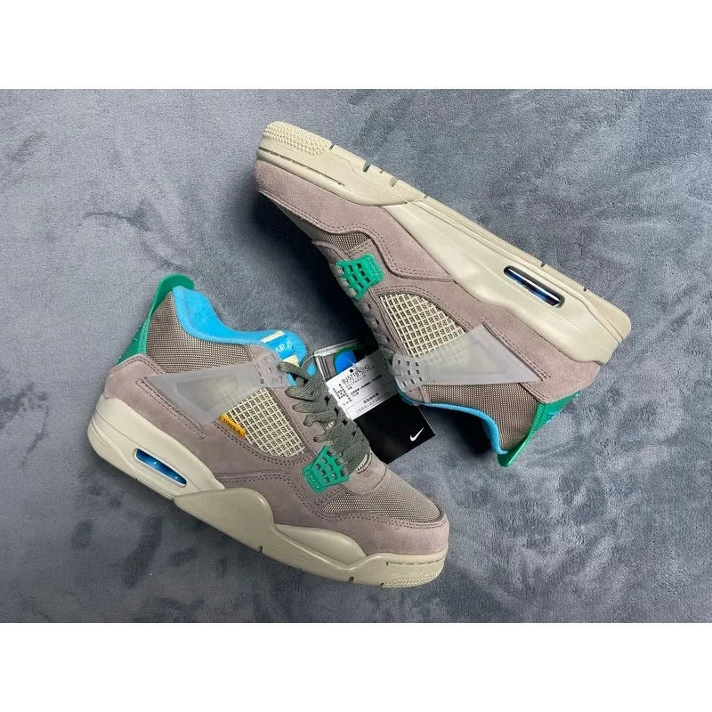 Get Union LA x Air Jordan 4 Taupe Haze DJ5718-242
