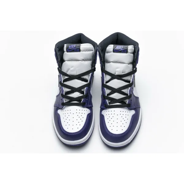 Get Air Jordan 1 Retro High Court Purple White 555088-500