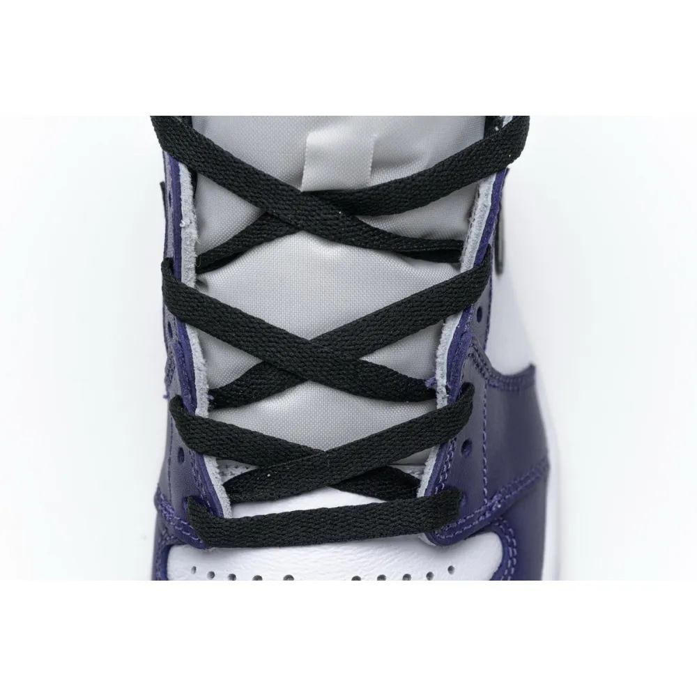 Get Air Jordan 1 Retro High Court Purple White 555088-500