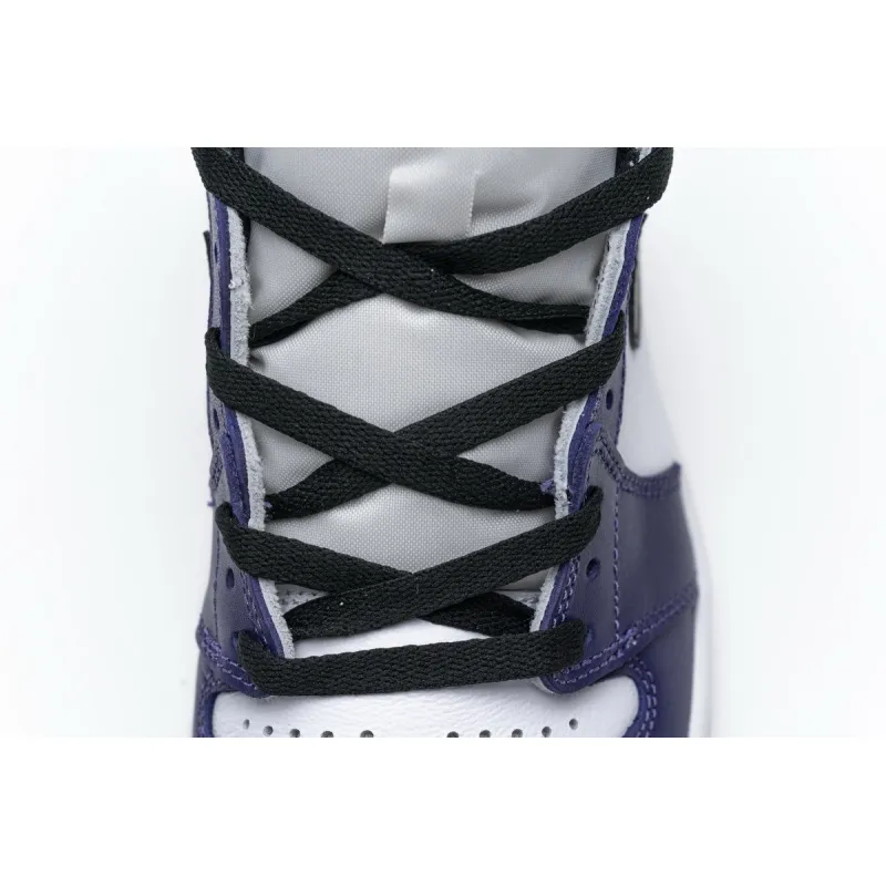 Get Air Jordan 1 Retro High Court Purple White 555088-500