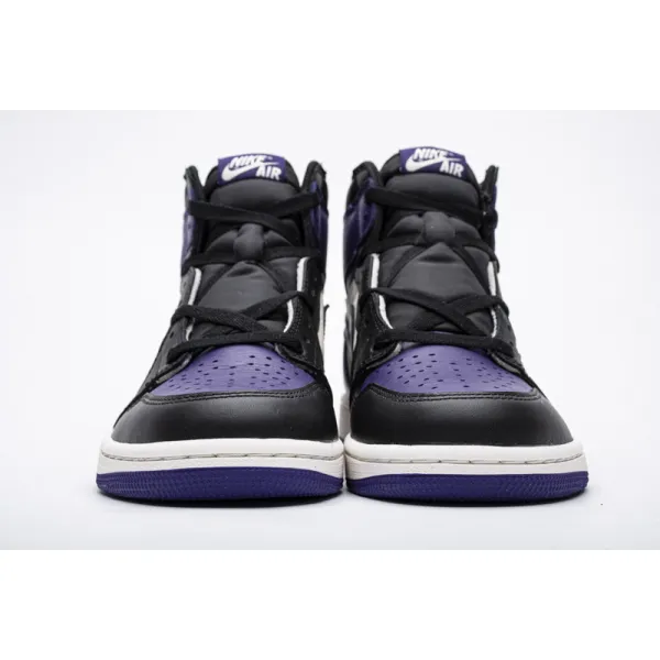 Get Air Jordan 1 Retro High Court Purple 555088-501