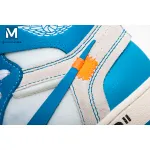 Get Shoes Air Jordan 1 Retro High Off-White University Blue AQ0818-148