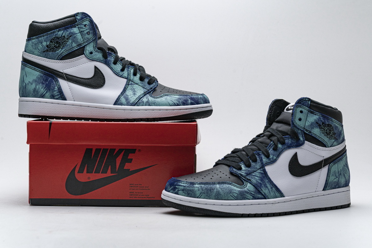 Get Air Jordan 1 Retro High Tie Dye (W) CD0461-100