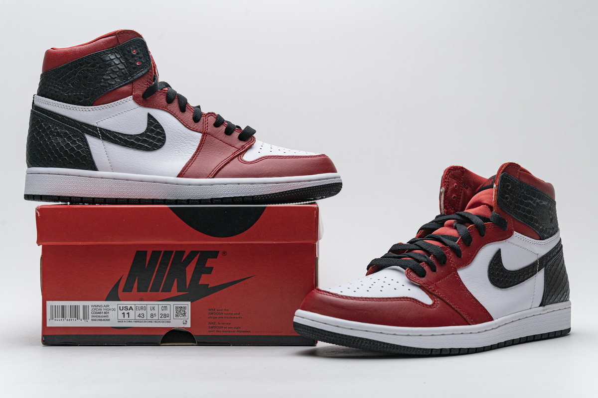 Get Air Jordan 1 Retro High Satin Snake Chicago (W) CD0461-601