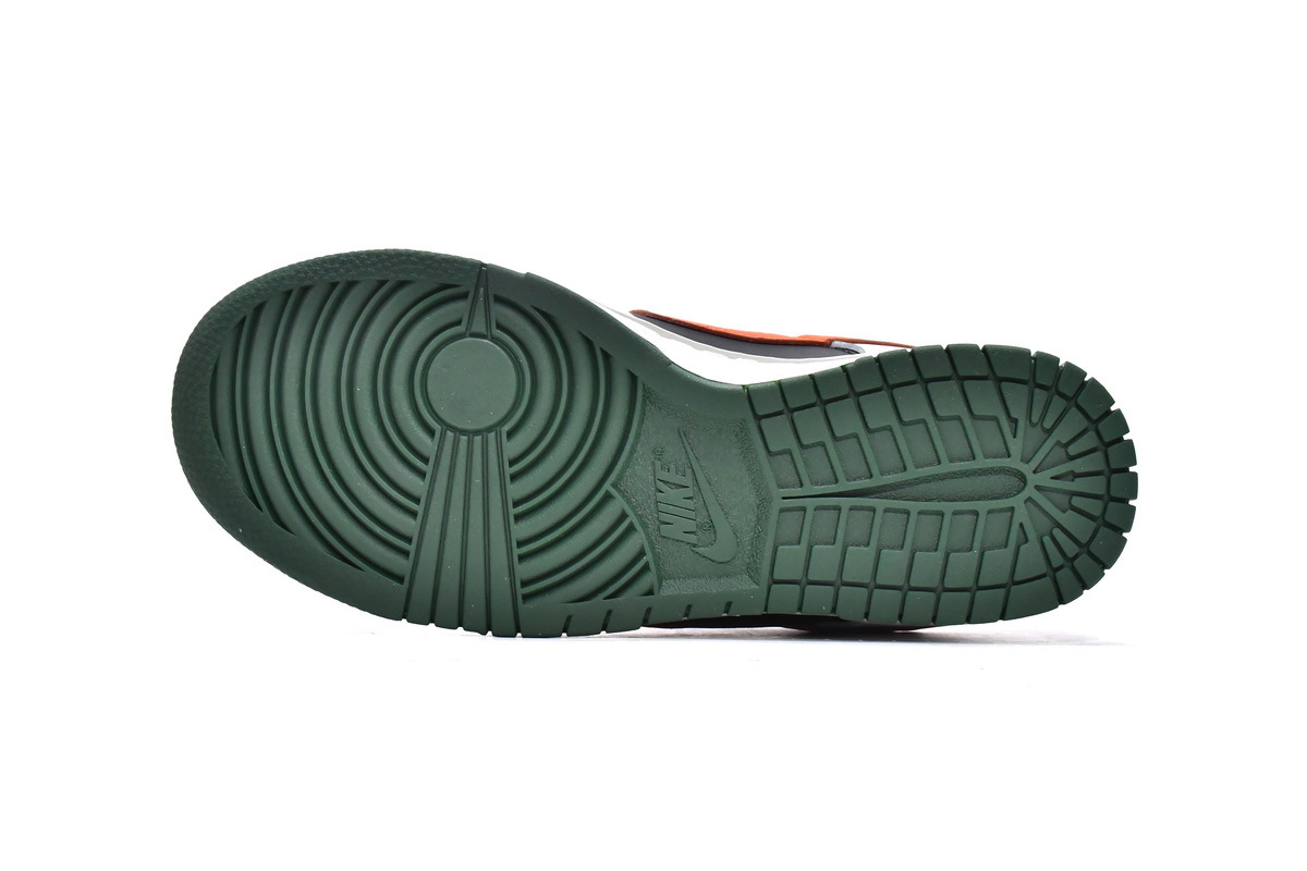 Get Nike Dunk Low White Black Green DO7412-997