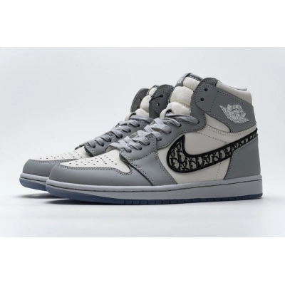 Get Air Jordan 1 Retro High Dior CN8607-002 01