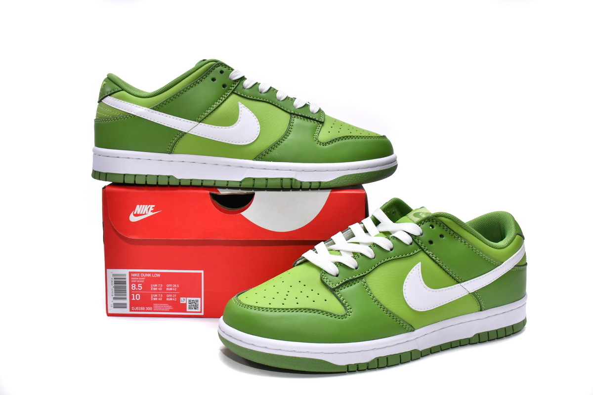 Get Nike Dunk Low Kermit DJ6188-300